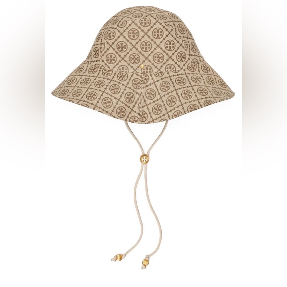 Tory Burch T Monogram Bucket Hat (reversible)